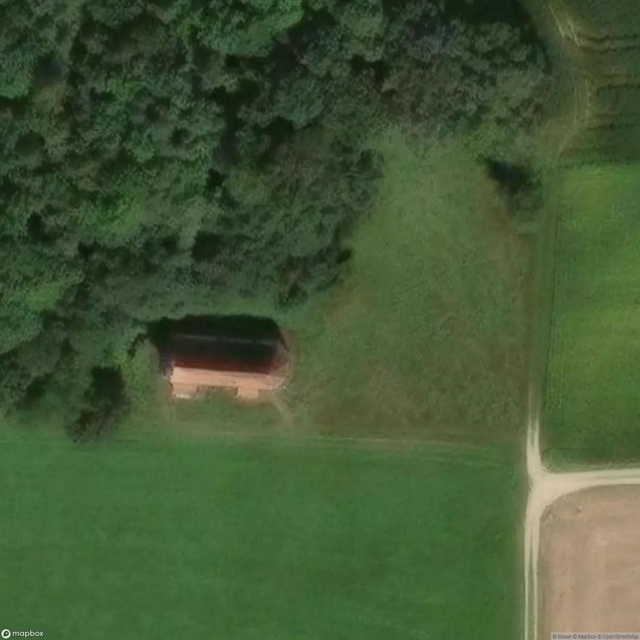 Farmhouse and Church