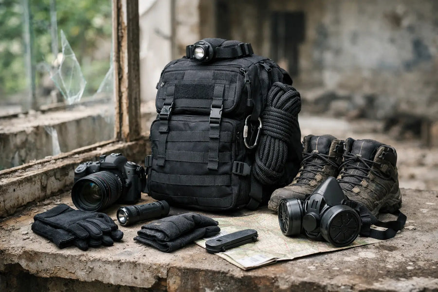 Urbex gear checklist voor beginners