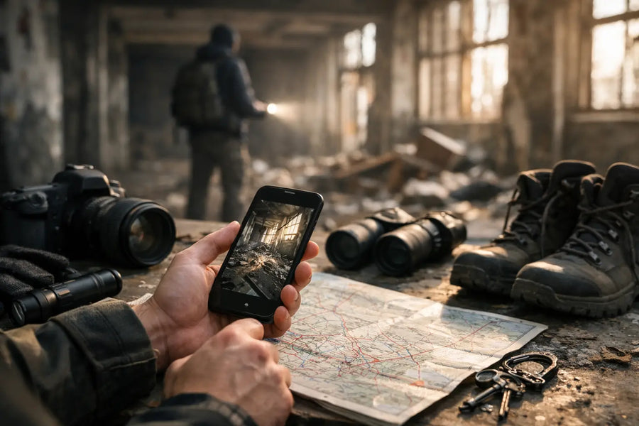 Hoe kies je veilige urbex spots?