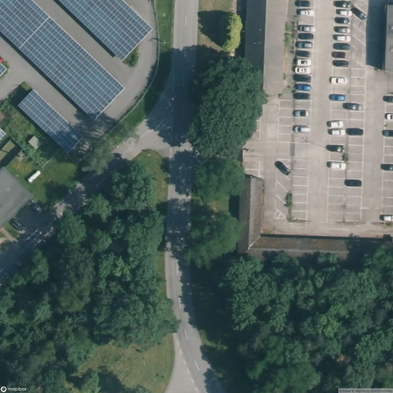 Partially Deserted Buildings At Airport Weeze [GER] #09872