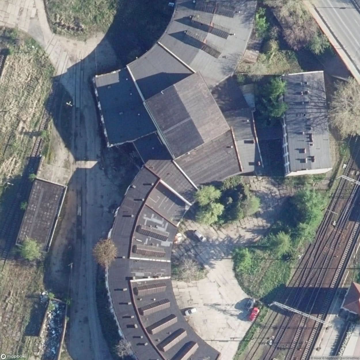 Abandoned Office Building, Rolling Stock Depot and Administration Building [POL] #18225