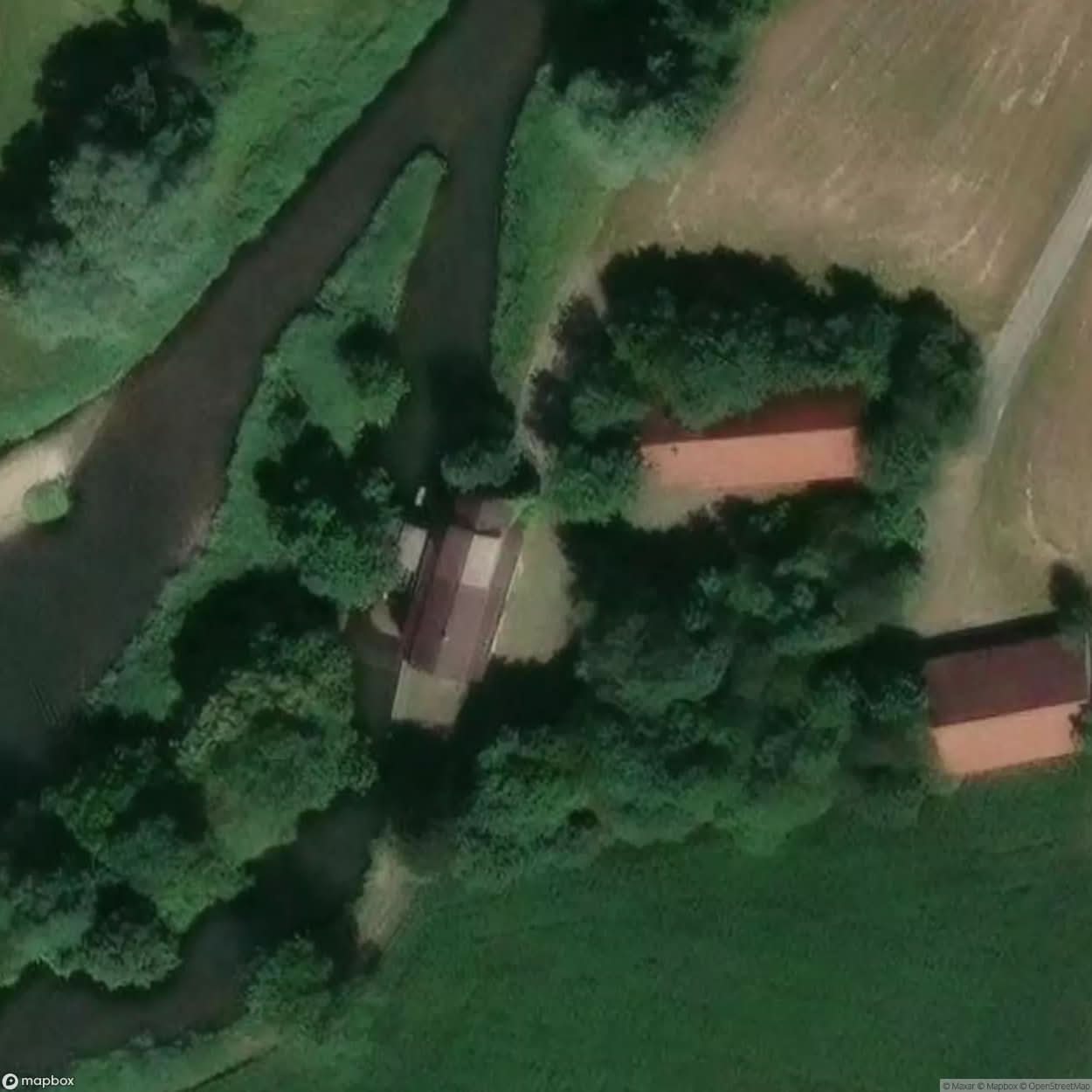 Farm With Adjacent Mill [GER] #02189