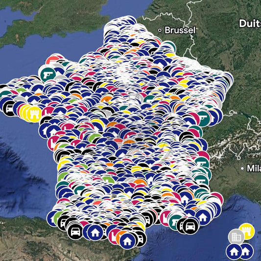 France Urbex Map - 4,000+ Locations