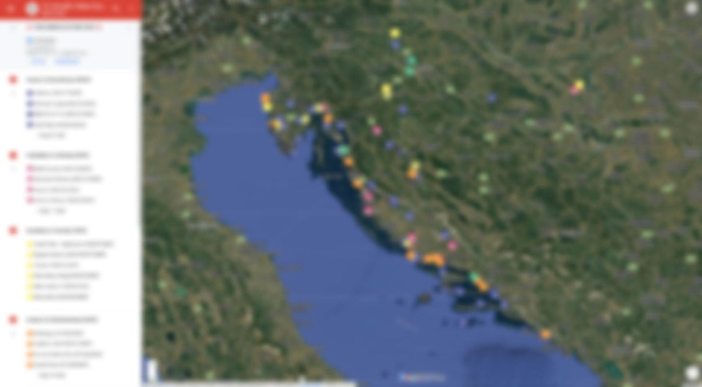 Croatia Urbex Map - 250+ Locations