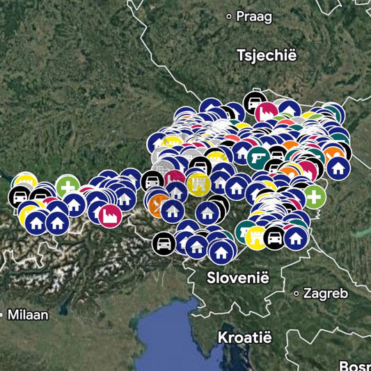 Austria Urbex Map - 1150+ Locations
