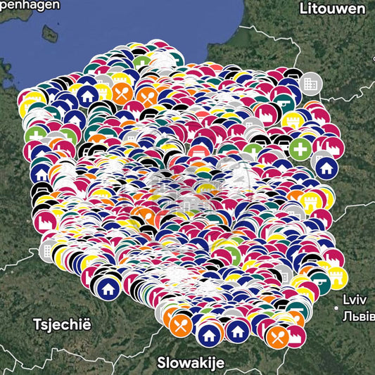 Poland Urbex Map - 4,500+ Locations
