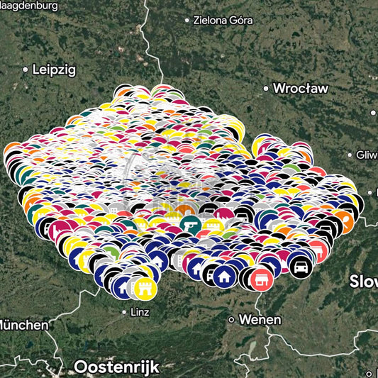 Czech Republic Urbex Map - 6,700+ Locations
