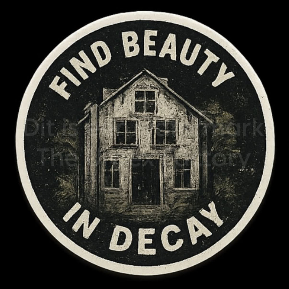 Find Beauty in Decay - Sticker