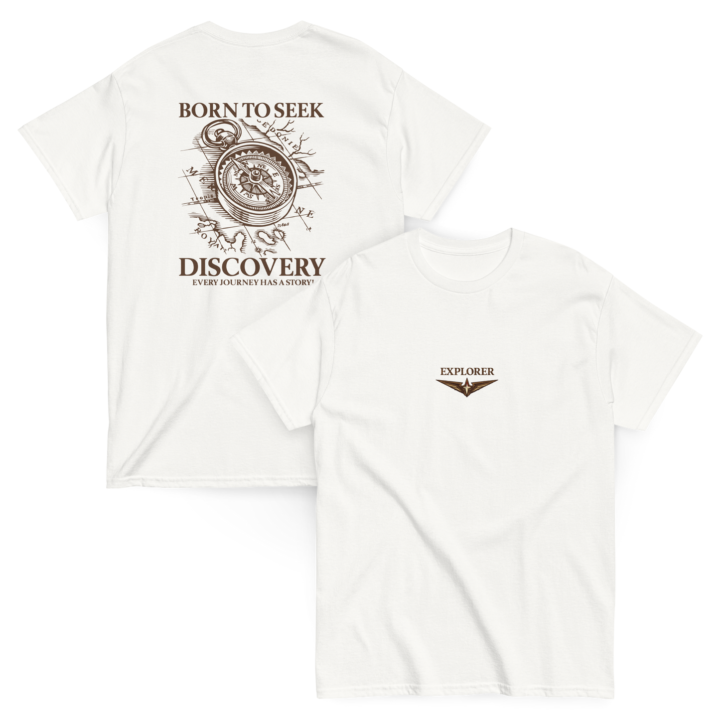 Born To Seek Discovery – Urbex T-Shirt