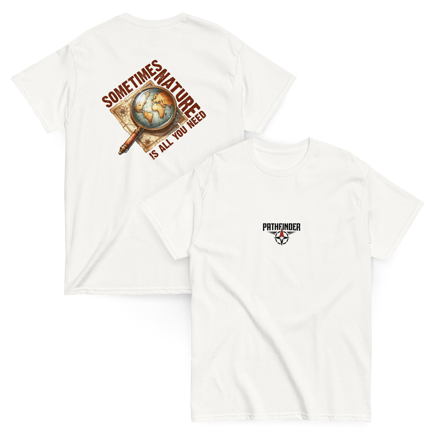 Sometimes Nature Is All You Need – Urbex T-Shirt